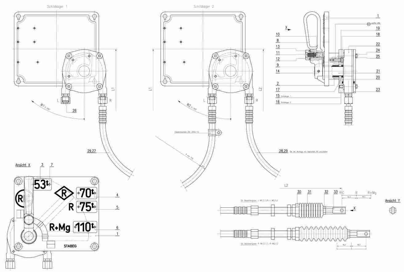 reversing device RIC-R-R+Mg UV 50-002